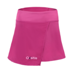 Jupe de running 2 en 1 avec cuissard femme OXSITIS Origin Rose Blanc Bleu marine 1