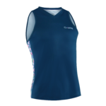 Débardeur running technique et respirant homme OXSITIS 140.6 Bleu 1