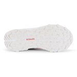 Chaussures marche femme Columbia TRAIL GROTTO FS BASSES Rose saumon Blanc 3