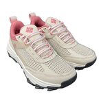 Chaussures marche femme Columbia TRAIL GROTTO FS BASSES Blanc cassé Rose Beige 5