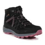 Chaussures marche femme Regatta LADY SAMARIS LITE Noir Rose mélangé