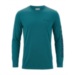 Tee-shirt randonnée manches longues homme Columbia Marshall Valley Bleu canard Vert 1