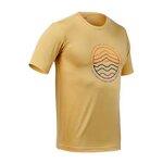 Tee-shirt sport respirant homme Columbia LAKEFONT TRAIL jaune 4