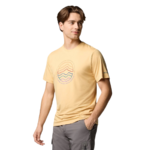 Tee-shirt sport respirant homme Columbia LAKEFONT TRAIL jaune 3