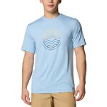 Tee-shirt sport respirant homme Columbia LAKEFONT TRAIL bleu 2