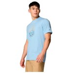 Tee-shirt sport respirant homme Columbia LAKEFONT TRAIL bleu 3