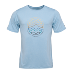 Tee-shirt sport respirant homme Columbia LAKEFONT TRAIL bleu 1