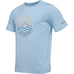 Tee-shirt sport respirant homme Columbia LAKEFONT TRAIL bleu 4