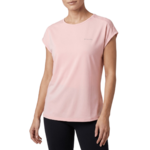 Tee-shirt sport randonnée respirant femme Columbia SUNLIGHT PEAK rose 2