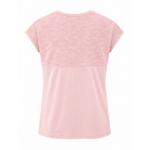 Tee-shirt sport randonnée respirant femme Columbia SUNLIGHT PEAK rose 3b