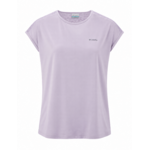 Tee-shirt sport randonnée respirant femme Columbia SUNLIGHT PEAK Violet mauve 1