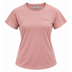 Tee-shirt sport respirant femme Columbia RIVER CHILL Rose 1