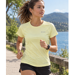 Tee-shirt sport respirant femme Columbia RIVER CHILL Jaune 3