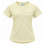 Tee-shirt sport respirant femme Columbia RIVER CHILL Jaune 1