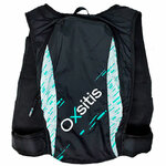 Gilet de trail 7 litres unisexe OXSITIS Newton 7 Noir Blanc Vert 3