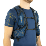 Sac à dos de trail 40 litres unisexe OXSITIS Adventure 40 Bleu marine Jaune orangé 6