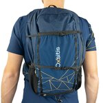 Sac à dos de trail 40 litres unisexe OXSITIS Adventure 40 Bleu marine Jaune orangé 5