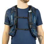 Sac à dos de trail 40 litres unisexe OXSITIS Adventure 40 Bleu marine Jaune orangé 2