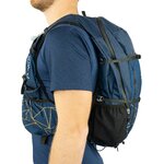 Sac à dos de trail 40 litres unisexe OXSITIS Adventure 40 Bleu marine Jaune orangé 3