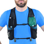 Gilet de trail 4 litres unisexe OXSITIS Atom 4 Noir Vert 9