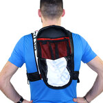 Gilet de trail 8 litres unisexe OXSITIS Pulse 8 BBR Blanc Noir Rouge 6
