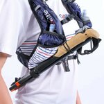 Gilet de trail 12 litres femme OXSITIS Pulse 12 BBR Bleu marine Blanc Rouge 6