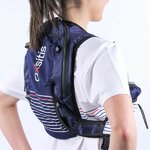 Gilet de trail 12 litres femme OXSITIS Pulse 12 BBR Bleu marine Blanc Rouge 4