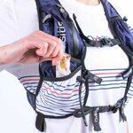 Gilet de trail 12 litres femme OXSITIS Pulse 12 BBR Bleu marine Blanc Rouge 7