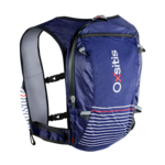 Gilet de trail 12 litres femme OXSITIS Pulse 12 BBR Bleu marine Blanc Rouge 1
