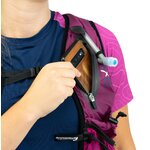Sac à dos de trail 30 litres femme OXSITIS Enduro 30 Ultra Bleu marine Noir Rose 4