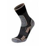 1066 Chaussettes jarrette marche-randonnée RYWAN NO LIMIT WALK RANDONNEE HIKING Noir Gris Bronze