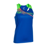 Débardeur Sport Femme Joma Elite X Bleu Vert fluo Orange