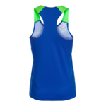Débardeur Sport Femme Joma Elite X Bleu Vert fluo Orange 2(1)