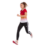 Tee-shirt manches courtes Sport Femme Joma Elite VII Rouge Blanc Jaune 8