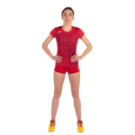 Tee-shirt manches courtes Sport Femme Joma Elite VIII Rouge Blanc 6