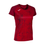 Tee-shirt manches courtes Sport Junior Fille Joma Elite IX Rouge 1