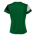 Tee-shirt manches courtes Sport Femme Joma Crew V Vert Noir Blanc 2