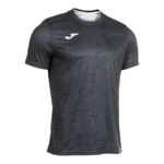 Tee-shirt manches courtes sport Homme Joma Pro team Noir Anthracite Blanc