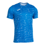 Tee-shirt manches courtes Sport Homme Joma Pro team bleu roi blanc
