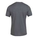 Tee-shirt manches courtes sport junior garçon Joma Campus III Gris Noir 2