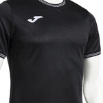 Tee-shirt manches courtes Sport Junior Garçon Joma Toletum V Noir Blanc 7