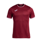 Tee-shirt manches courtes sport Homme Joma Toletum V Bordeaux Blanc 5