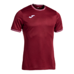 Tee-shirt manches courtes sport Homme Joma Toletum V Bordeaux Blanc