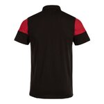 Polo manches courtes sport Junior Garçon Joma  Crew V Noir Rouge 2