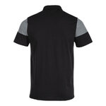 Polo manches courtes Sport Junior Garçon Joma  Crew V Noir Gris 2