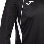 Tee-shirt sport manches longues Junior Garçon Joma Championship VII Noir Blanc 4