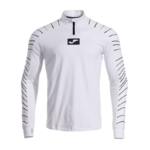 Sweatshirt running réfléchissant homme Joma R-night Blanc Noir