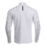 Sweatshirt running réfléchissant homme Joma R-night Blanc Noir 2