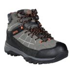 Chaussures randonnée montantes imperméables unisexe LHOTSE Chocard Gris anthracite Gris Orange 2