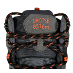 Chaussures randonnée montantes imperméables unisexe LHOTSE Chocard Gris anthracite Gris Orange 6